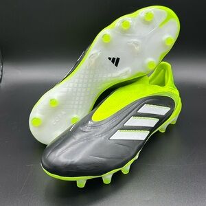 Adidas Copa Pure 3 Elite Laceless FG Cleats JH6302 Men Size 8.5 Black Green New